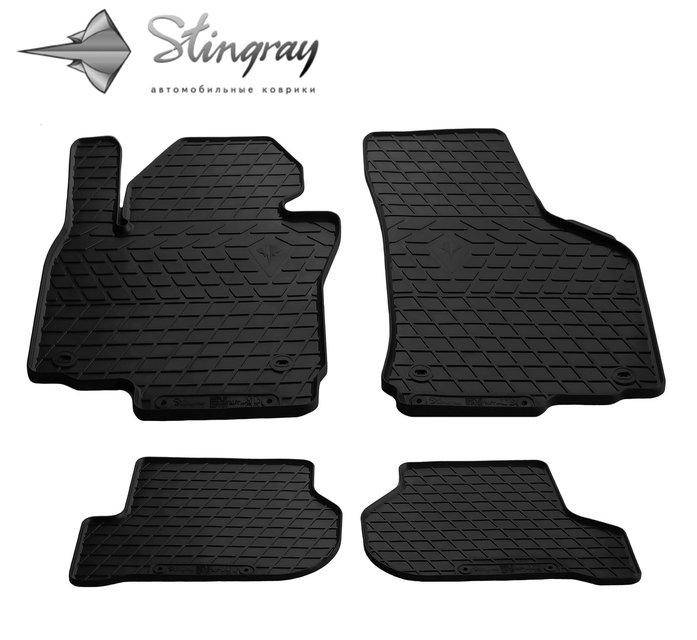 

Резиновые коврики Шкода Октавия 2 А5 2004-2013 Skoda Octavia II A5 2004-2013 Stingray, Черный