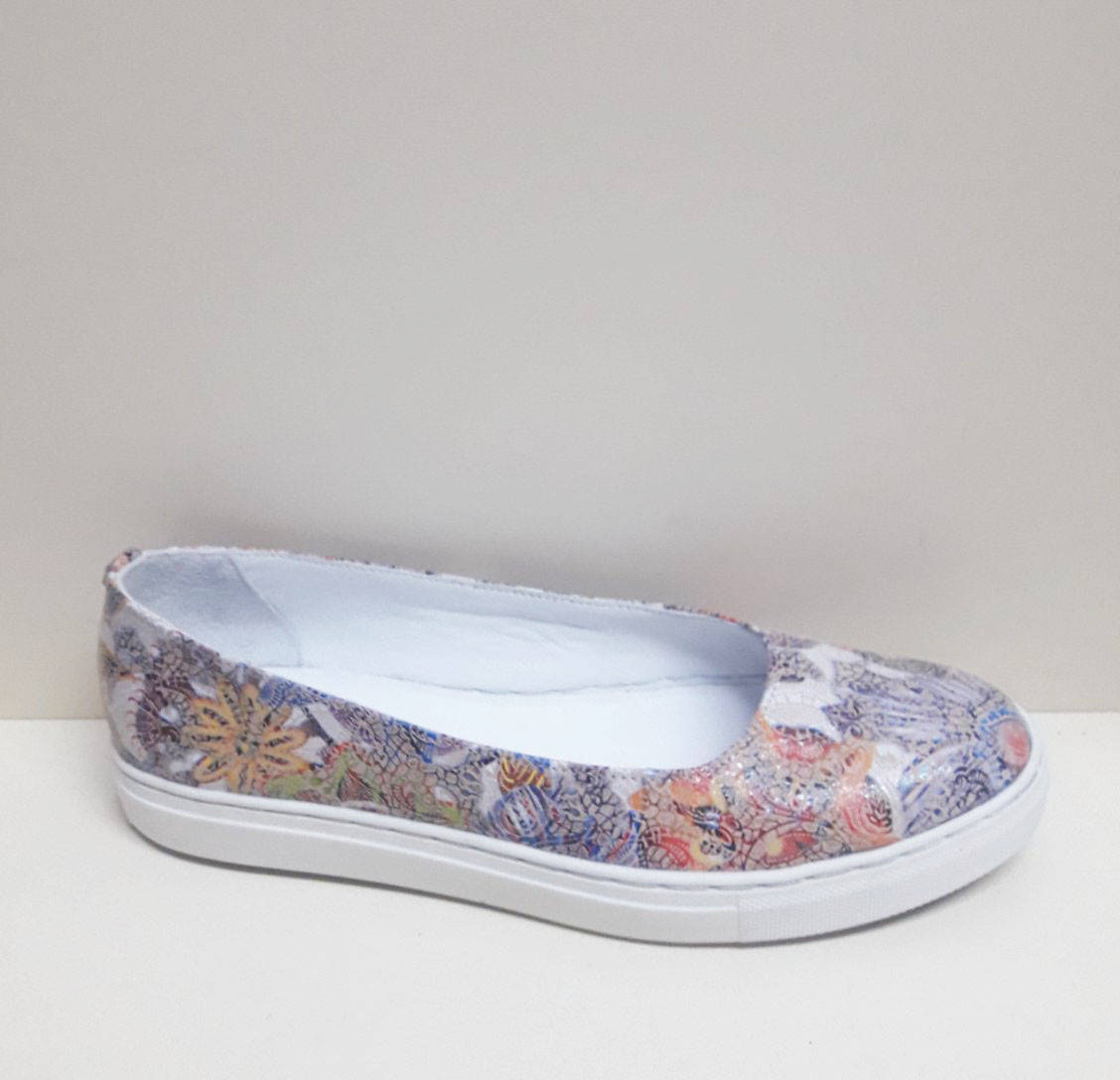 

STTOPA Размеры 41-45. Балетки больших размеров на широкую стопу из натуральной кожи. С3-7-4145-1 Цветные