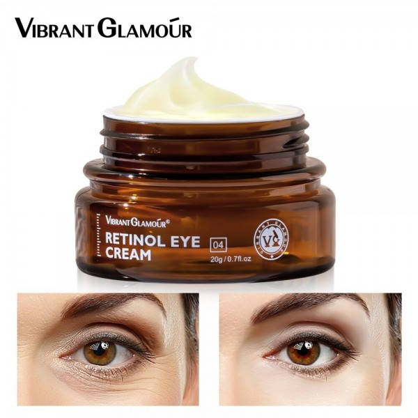 

Від темних кіл з антивіковою дією Крем навколо очей Vibrant Glamour Retinol Eye Cream з ретинолом 20г