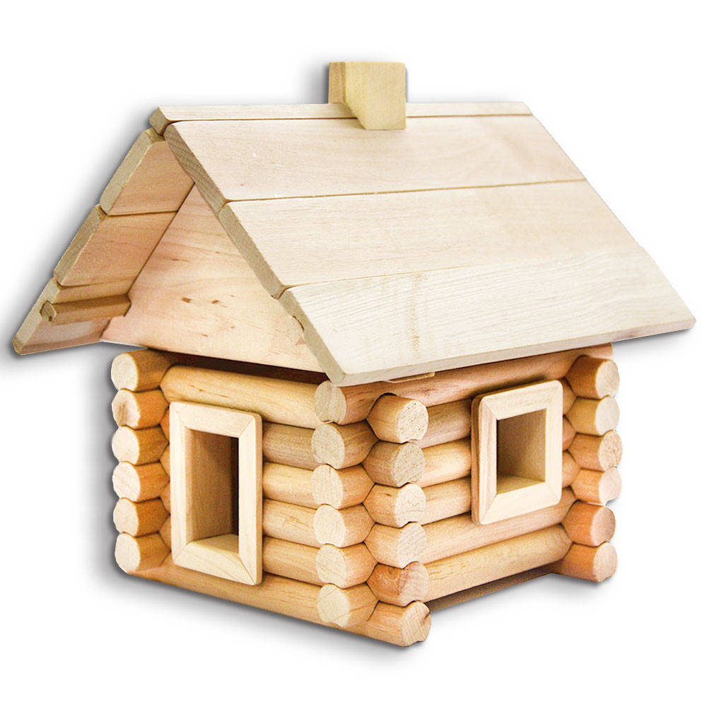 

Деревянный конструктор ИЗБУШКА (43 дет.) Киевская фабрика игрушек