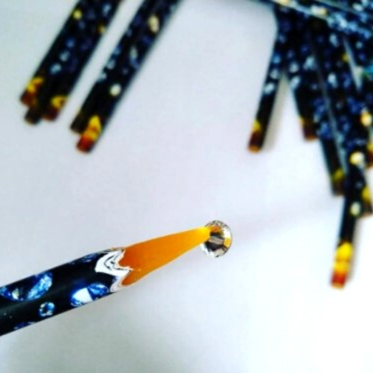 

Карандаш для страз на силиконовой основе, Бежевый