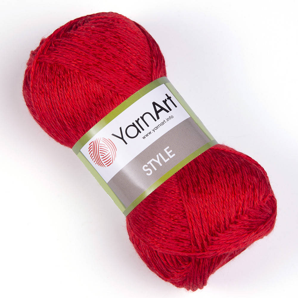 

Yarnart Style № 675 красный