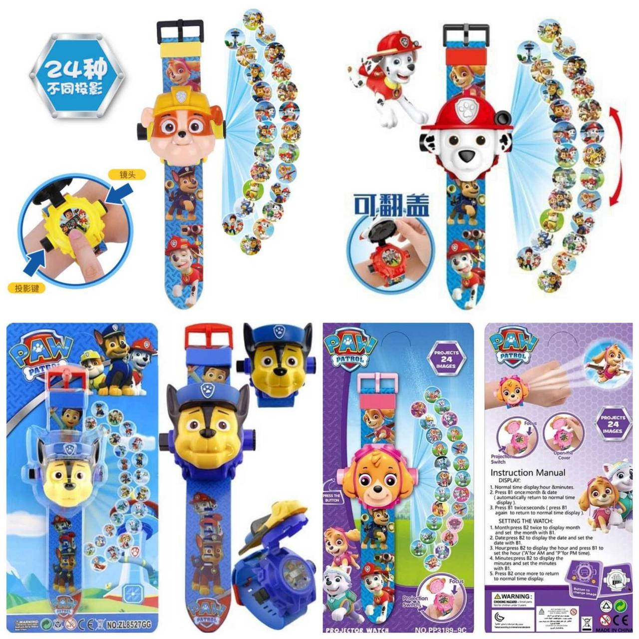 

Детские часы,Щенячий Патруль, Paw Patrol, Гонщик, Скай, Маршал, Крепыш