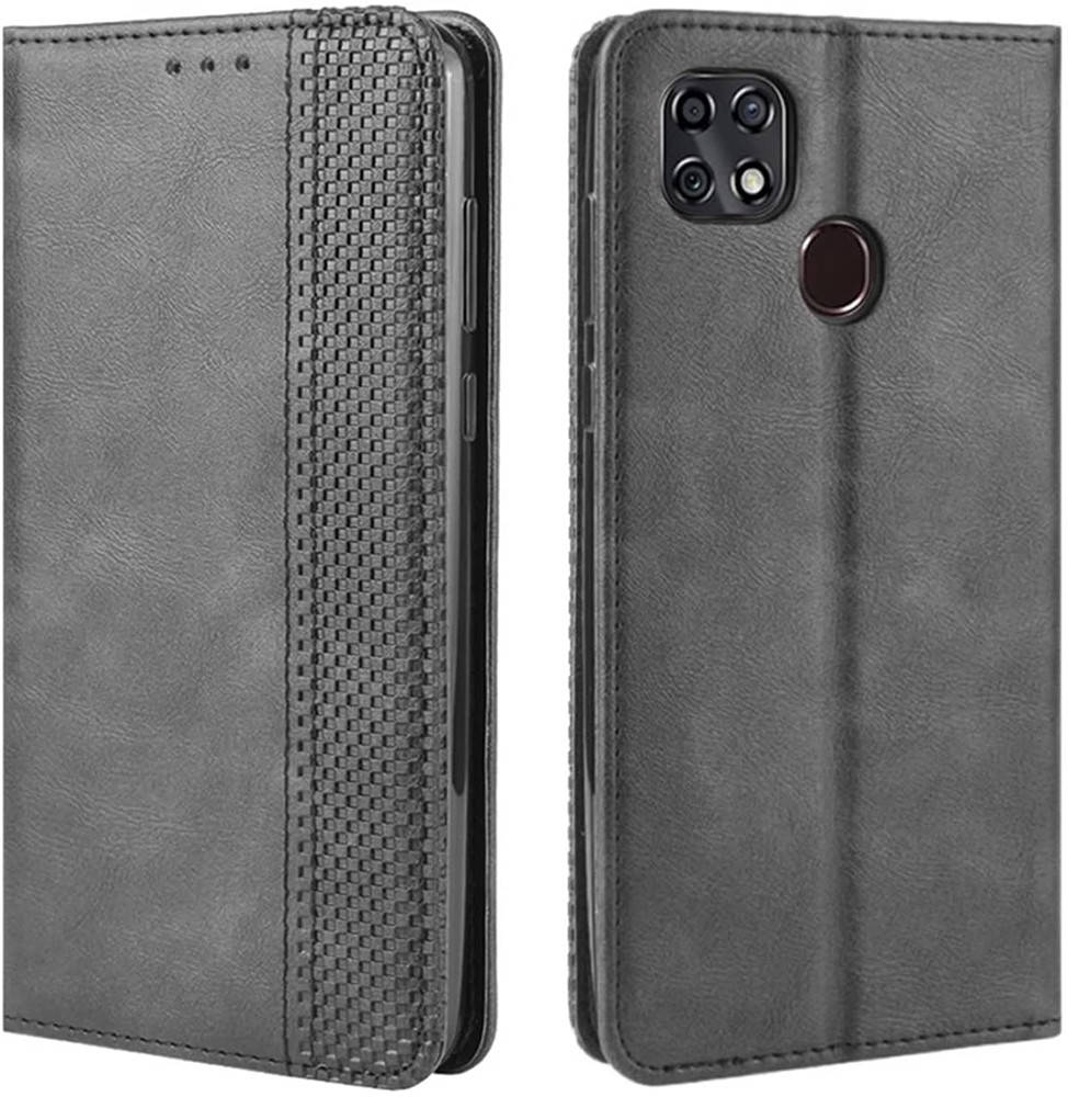 

Чехол книжка RetroLine ZTE Blade 20 Smart, Черный