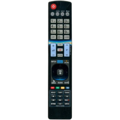 

Пульт для телевизора LG AKB73756502 (SMART + 3D), Черный