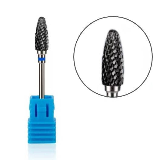 

Фреза для маникюра твердосплавная "кукуруза" - синяя