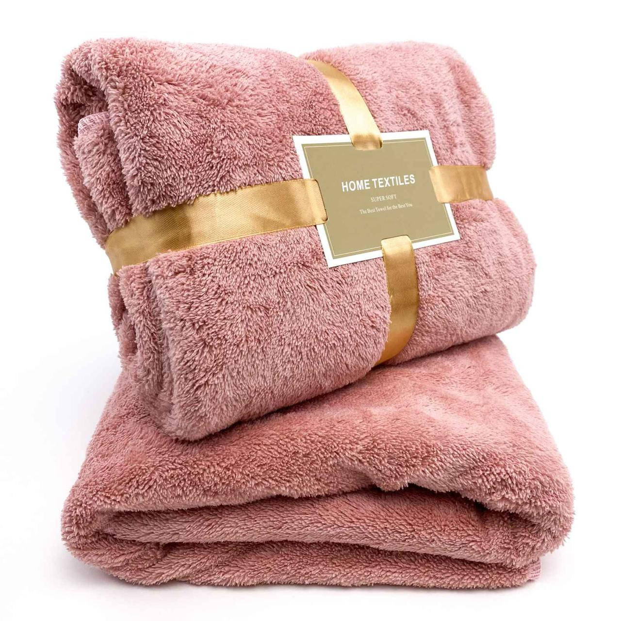 

Комплект полотенец однотонный Home Textiles (микрофибра) пудра, Розовый