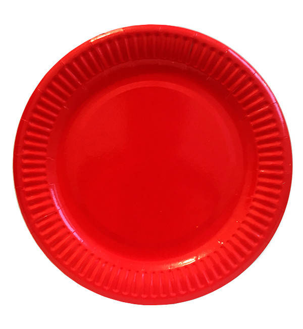 

Бумажные тарелки "Red", 10 шт., Ø - 18 см, Красный