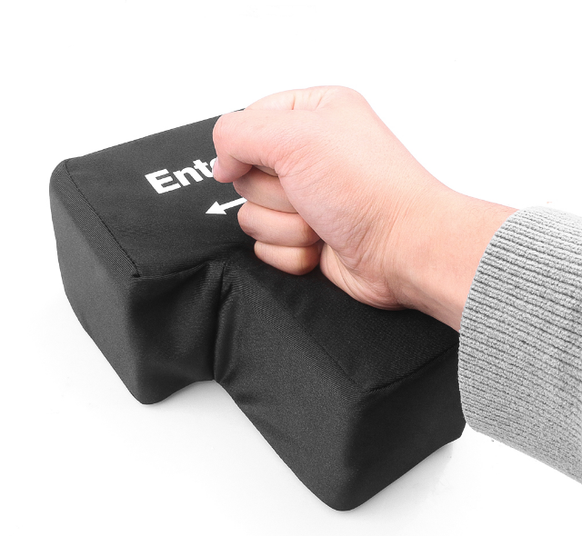 

Подушка - антистресс кнопка Enter клавиша USB