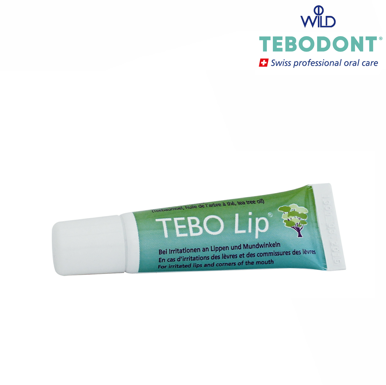 

Гигиеническая помада TEBODONT TEBO Lip Роликовая туба с маслом чайного дерева 10 мл