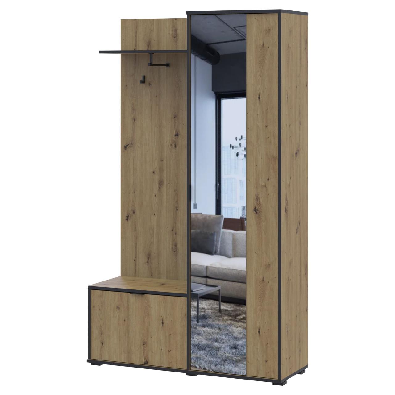 Передпокій Doros Дора Дуб Артизан 113,5х40х192 (44900218) 6