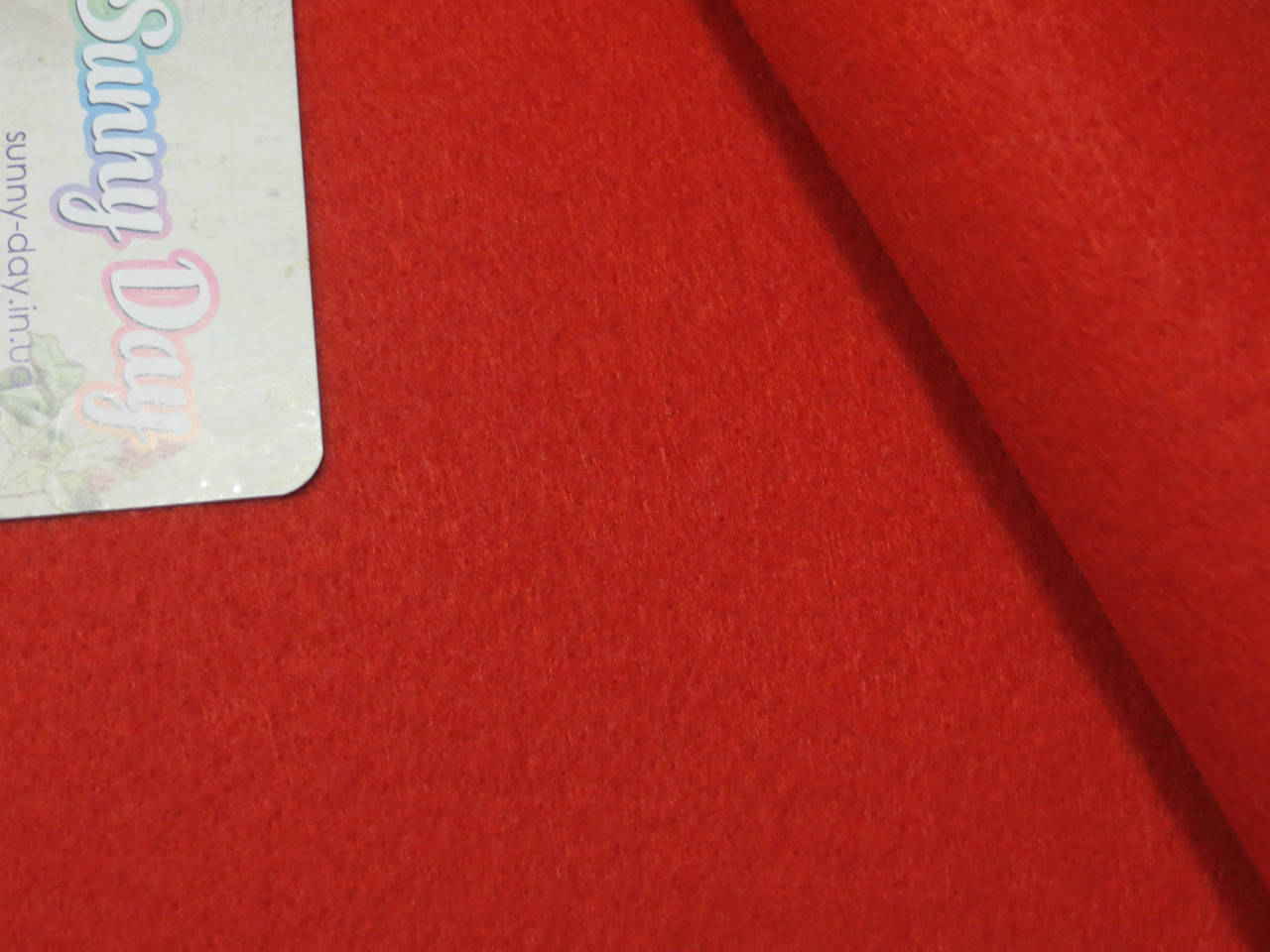 

Фетр мягкий, цвет - красный