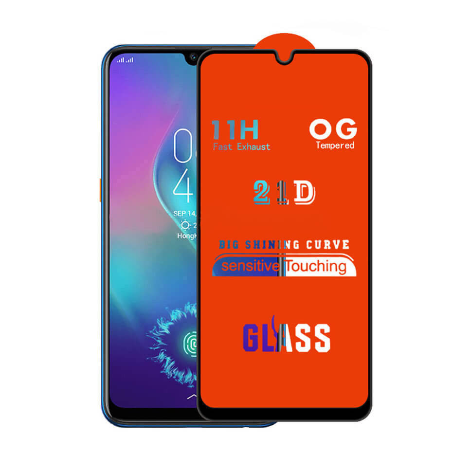 

Защитное 3D Full Glue стекло OG для Motorola G20 Black, Черный
