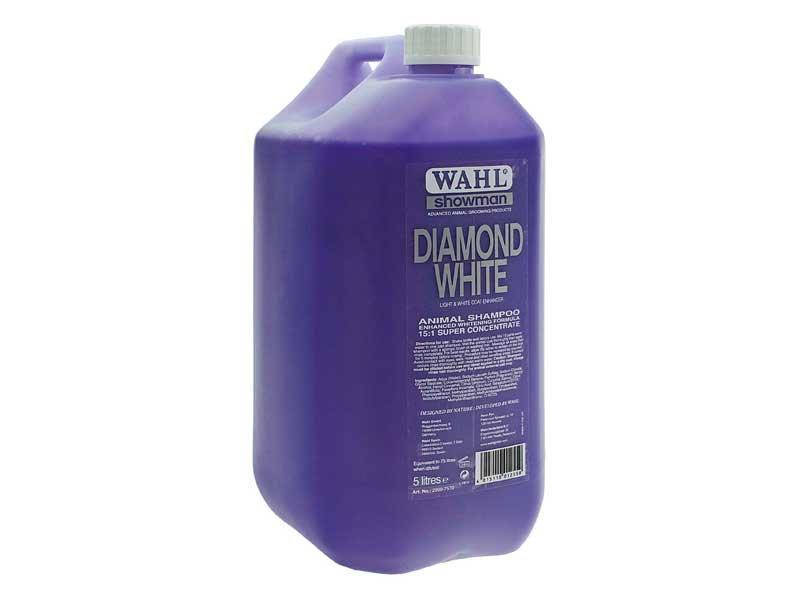 

Шампунь для животных Wahl Showman: Diamond White, 5 л, Белый