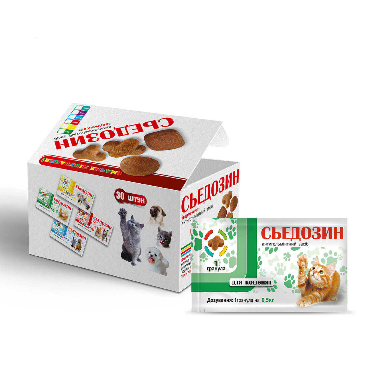

Сьедозин для котят (1 на 0,5кг кг.)