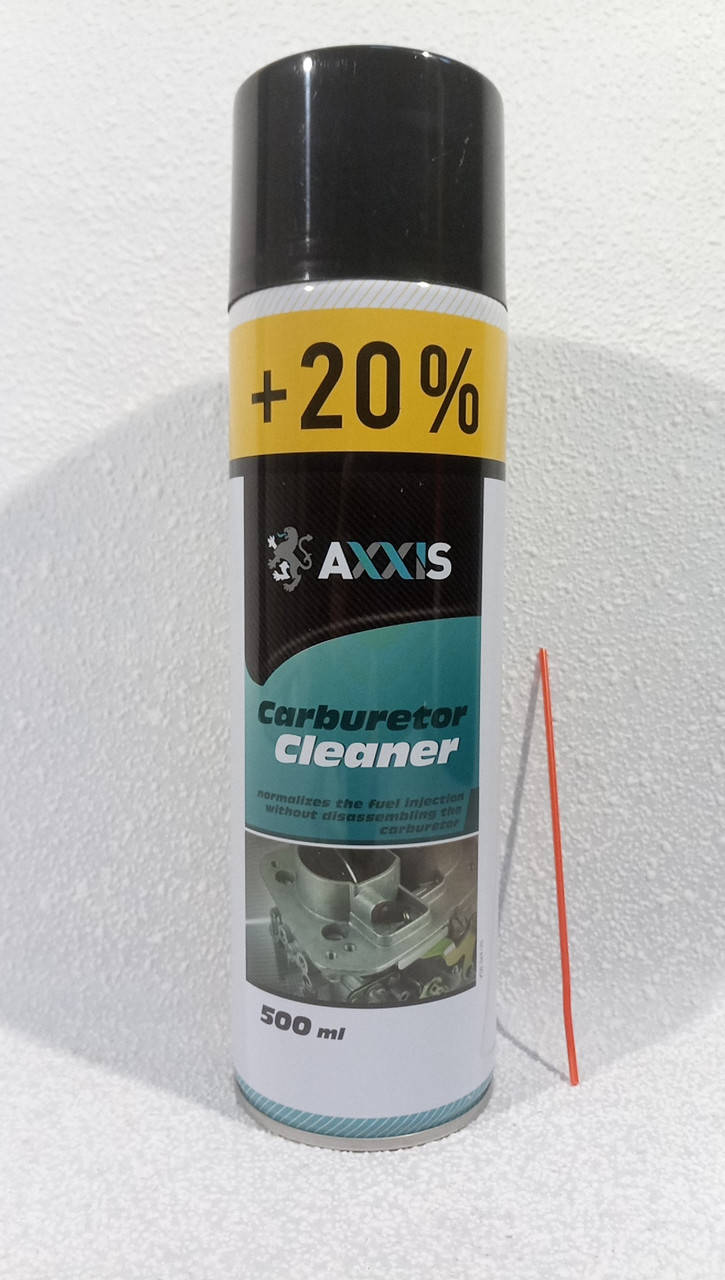 

Очиститель карбюратора, дроссельной заслонки Axxis 500мл (+20%)