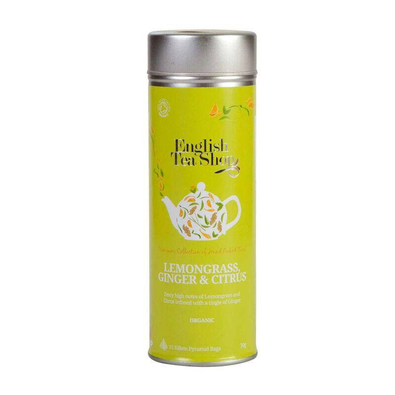 

Чай English Tea Shop Лемонграс Имбирь Цитрус 15s 30 g