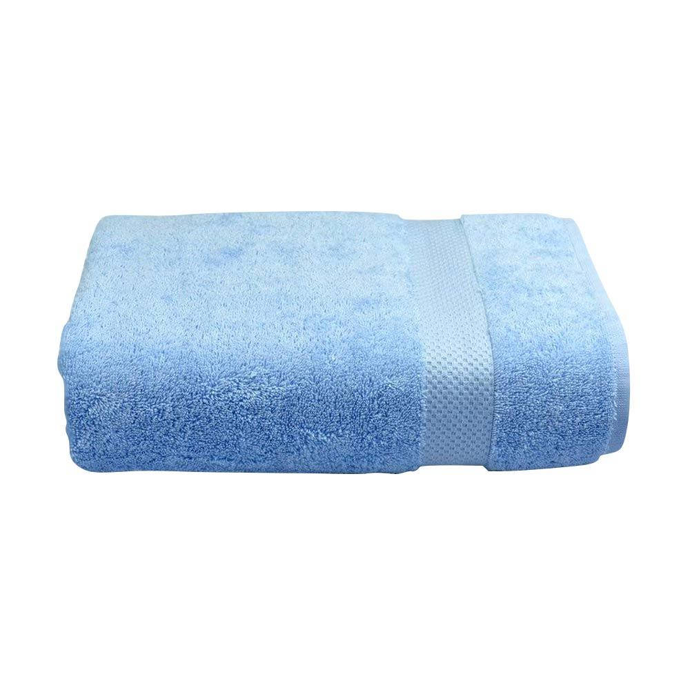 

Полотенце махровое Home Line 125400 с бордюром 70*140 голубое, Голубой