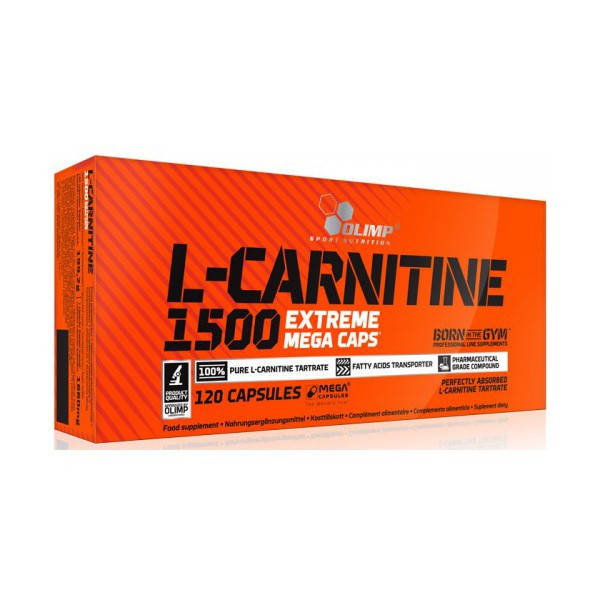 

OLIMP L-Carnitine 1500 Extreme Mega Caps 120 caps