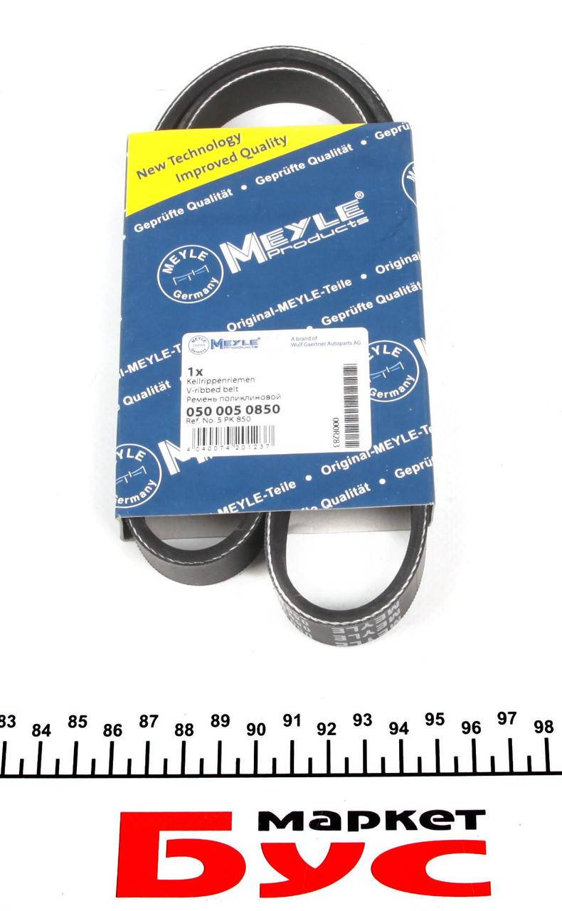 

MEYLE Ремень генератора Ford Focus/Kuga 2.5 05- (5PK850)