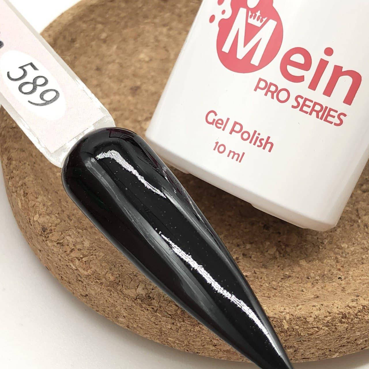 

Гель-лак Mein 10 мл, № 589 , черный