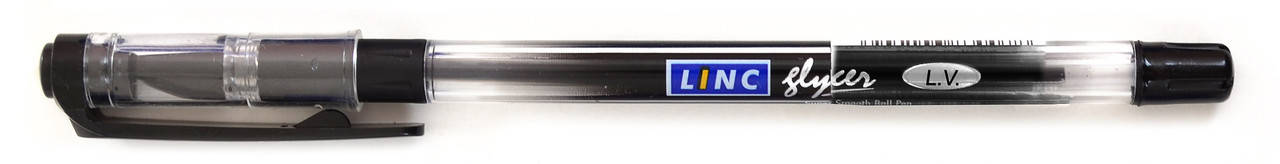

Ручка олійна "Linc" 411803 "Glycer" чорна 0,7 мм