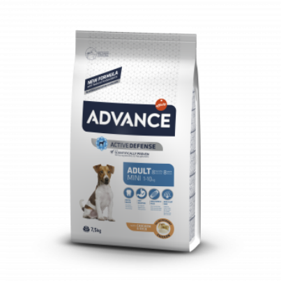 

Сухой корм Advance Mini Adult для взрослых собак маленьких пород 7.5 кг