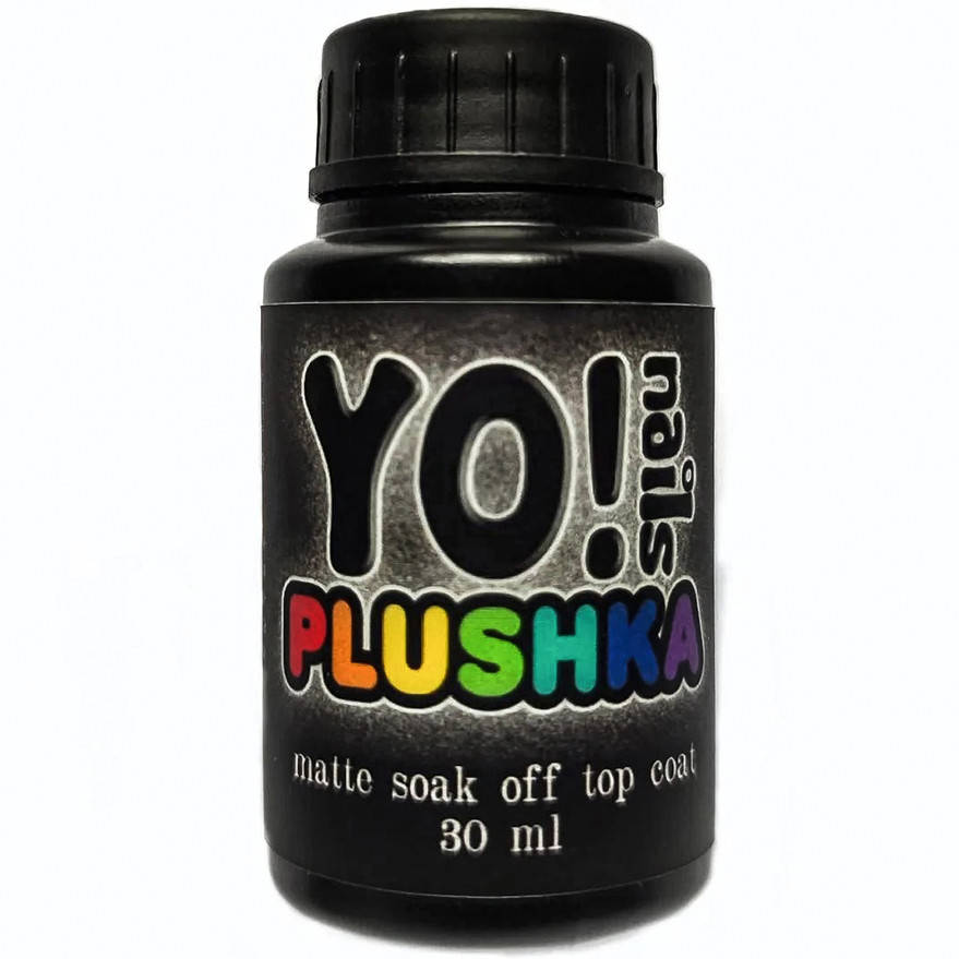 

Yo!Nails Plushka Matte Top Coat - матовый топ для гель-лака, 30 мл