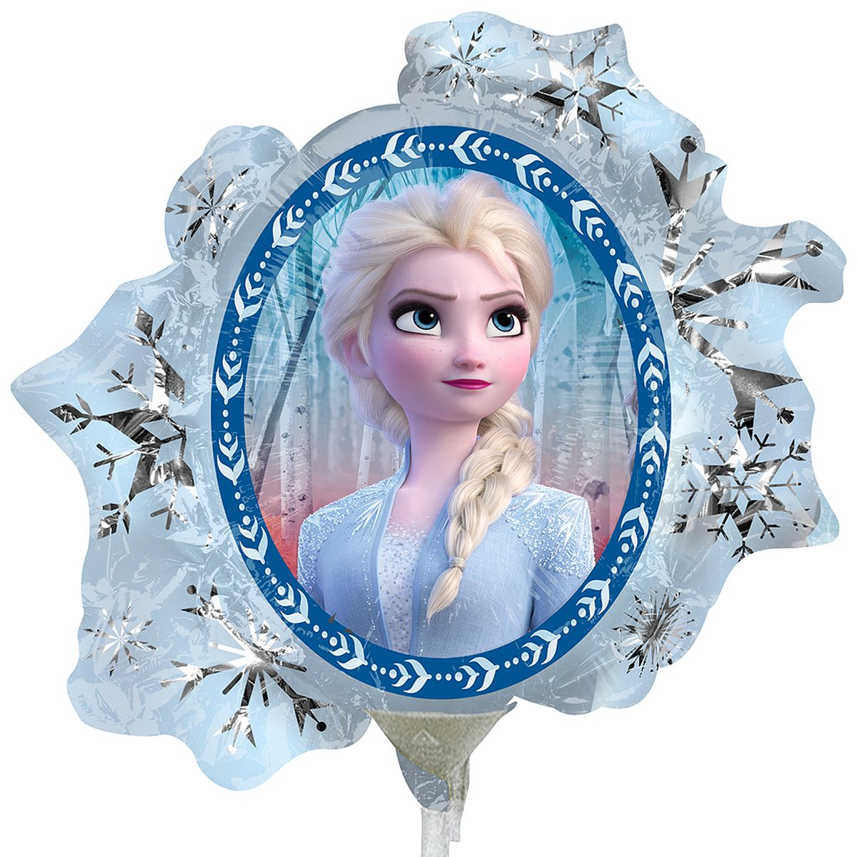 

Фольгированный шарик мини-фигура Anagram (25х22 см) Холодное сердце ЗЕРКАЛО Анна и Эльза (две разные стороны), Разные цвета