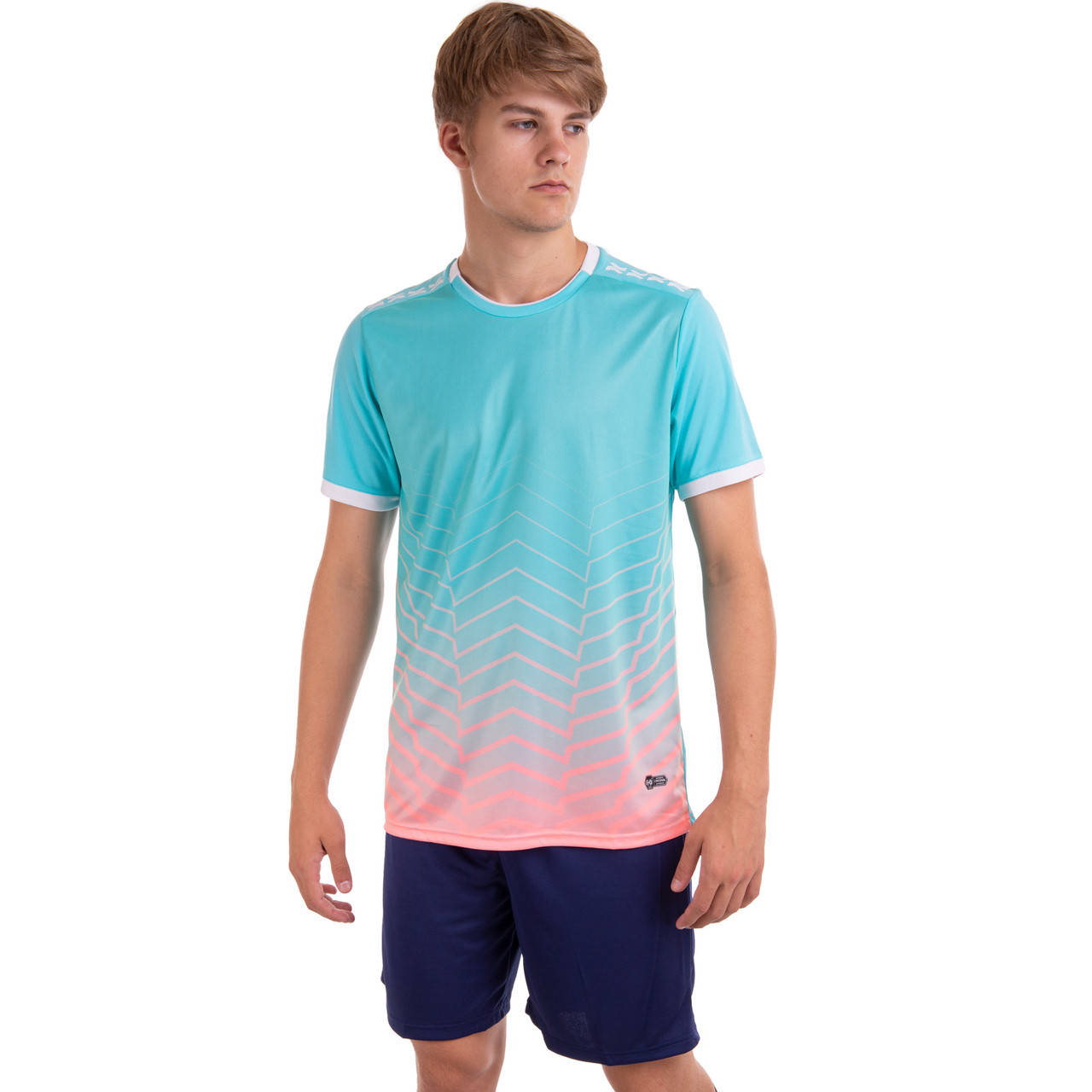 

Футбольная форма Lingo LD-M8622 XL рост 175-180 Голубой-темно-Синий