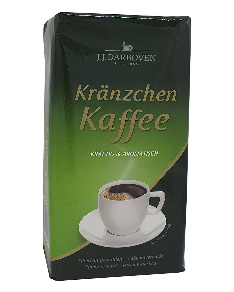 

Кава мелена Kranzchen Kaffee VP 500 г J.J.Darboven (1481)