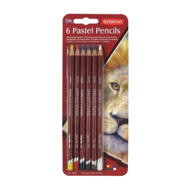

Набор пастельных карандашей Pastel Pencils в блистере. 6цветов, Derwent