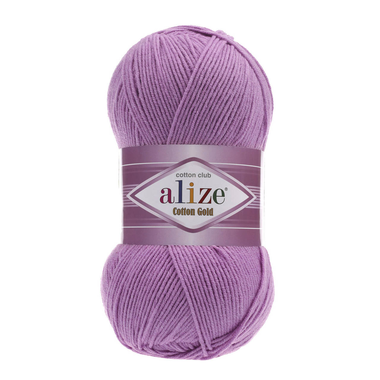 

Пряжа Alize Cotton Gold 43 сирень