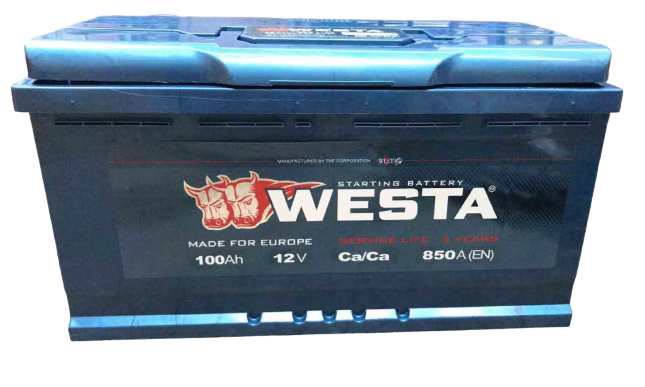 

Аккумулятор автомобильный Westa 6CT-100 АзЕ Premium