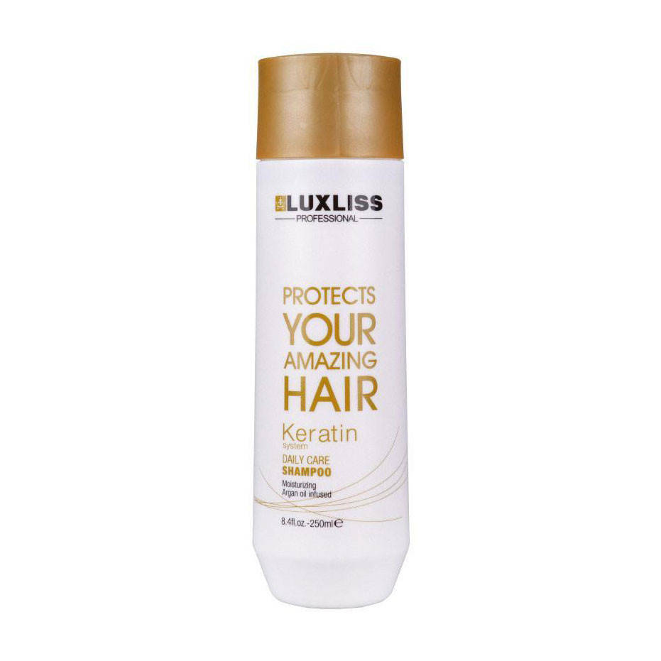 

Шампунь для домашнего ухода Luxliss Keratin Smoothing Daily Shampoo на основе кератина, 250 мл