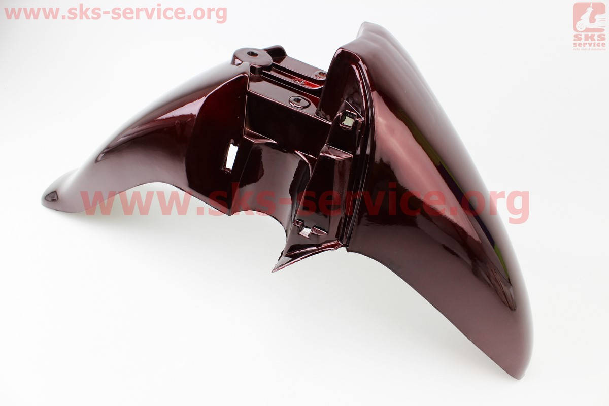 

Пластик - крыло переднее, темно-БОРДОВЫЙ для мопеда Viper Active (Актив)