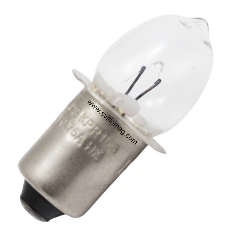 

Лампа накаливания миниатюрная криптоновая 3,6v 0,75a KPR-103 PHILIPS PX13.5S