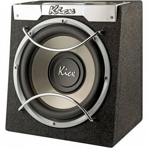 

Автомобильный корпусной сабвуфер пассивный Kicx ICQ 300B (12″,300/500w,89db)