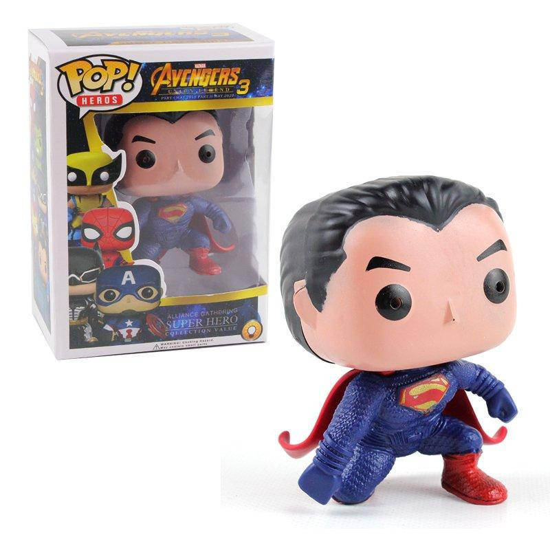 

Игрушка супер герой Pop Heroes Superman Avengers светящиеся глаза 133061