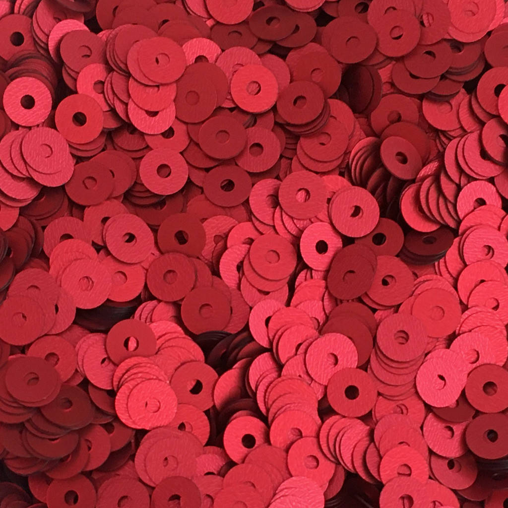 

Пайетки Турция 4 мм. Пунцовый. Металлик матовый. Круглая плоская. Упаковка 5 гр.