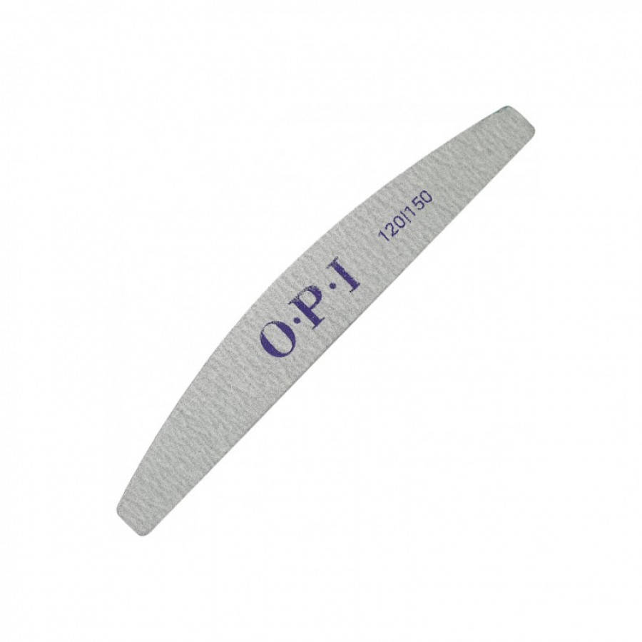 

Пилка для ногтей OPI полукруг 120/150, серая