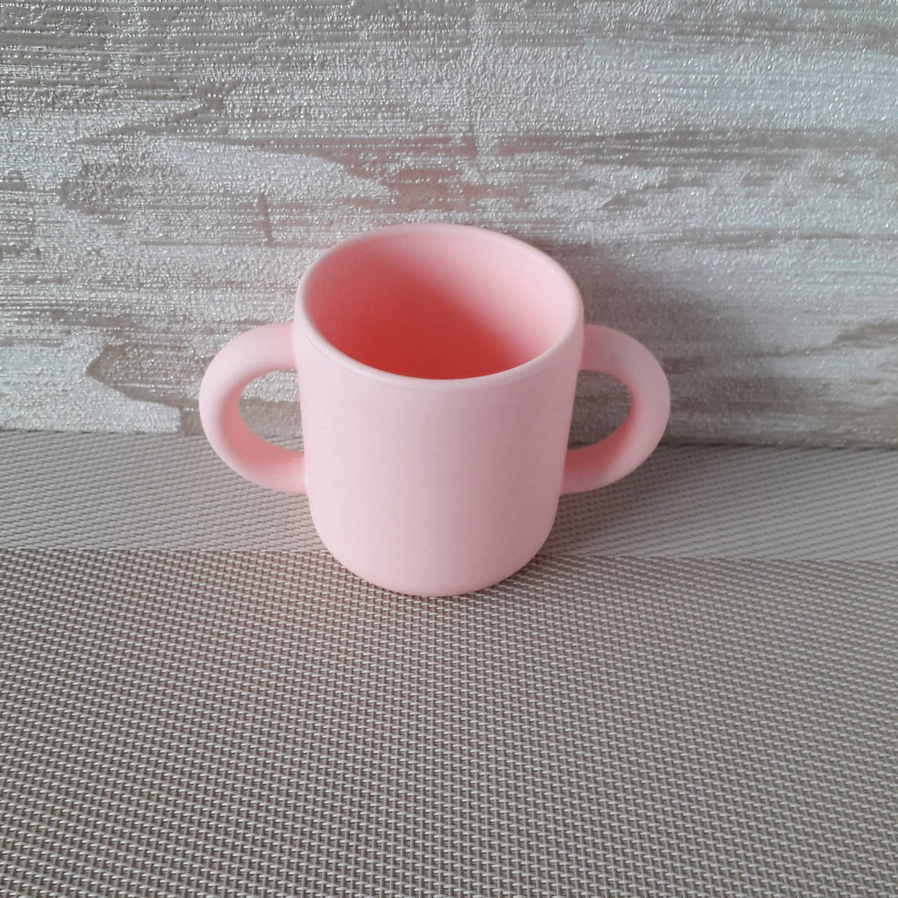 

Чашечка силиконовая Розовый кварц