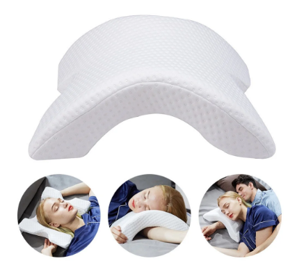 

Подушка туннель для сна с памятью Memory Foam Pillow, Белый