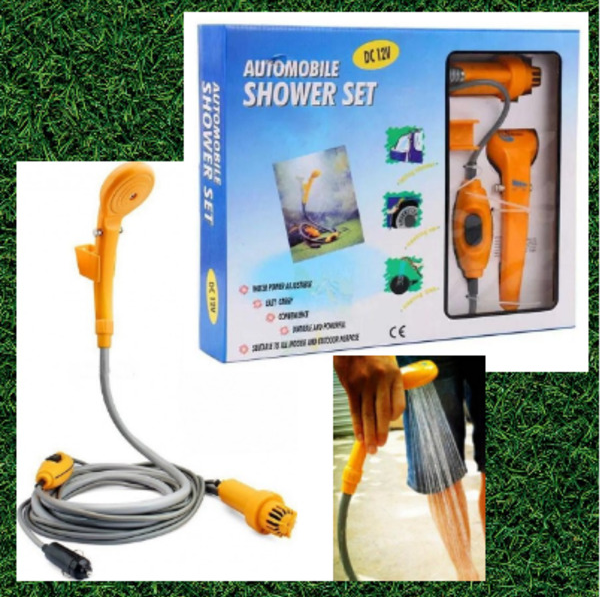 

Портативный авто-душ DC 12V, автодушевые для путешествий с питанием от прикуривателя
