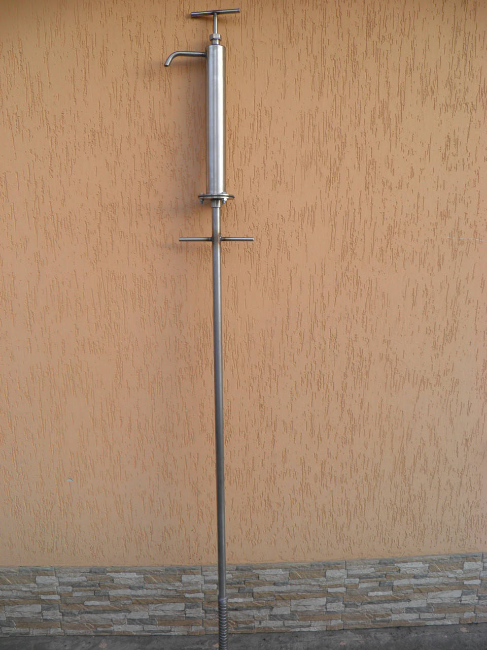 

Ручной переносной насос для воды. Ручной насос для абиссинской скважины.