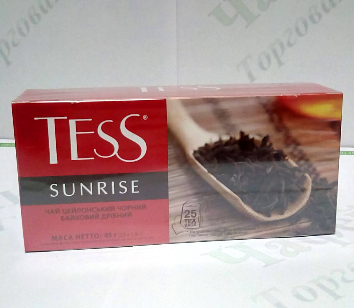 

Чай TESS Sunrise Санрайз черн. 25*1,8г (24)