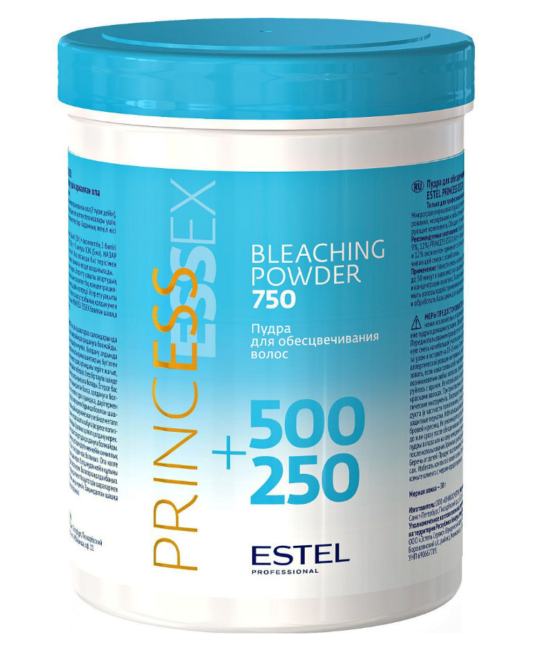 

Пудра для осветления волос Estel Princess Essex Ultra Blond порошок 750 грамм