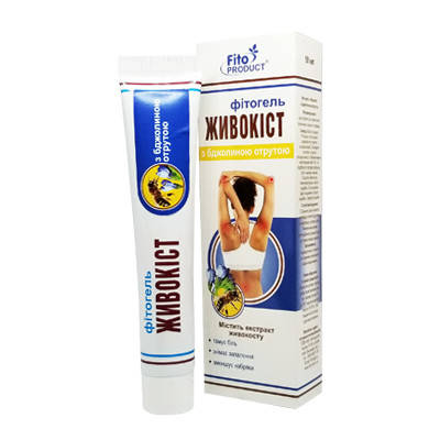 

Живокост с пчелиным ядом фитогель для суставов, 50 мл