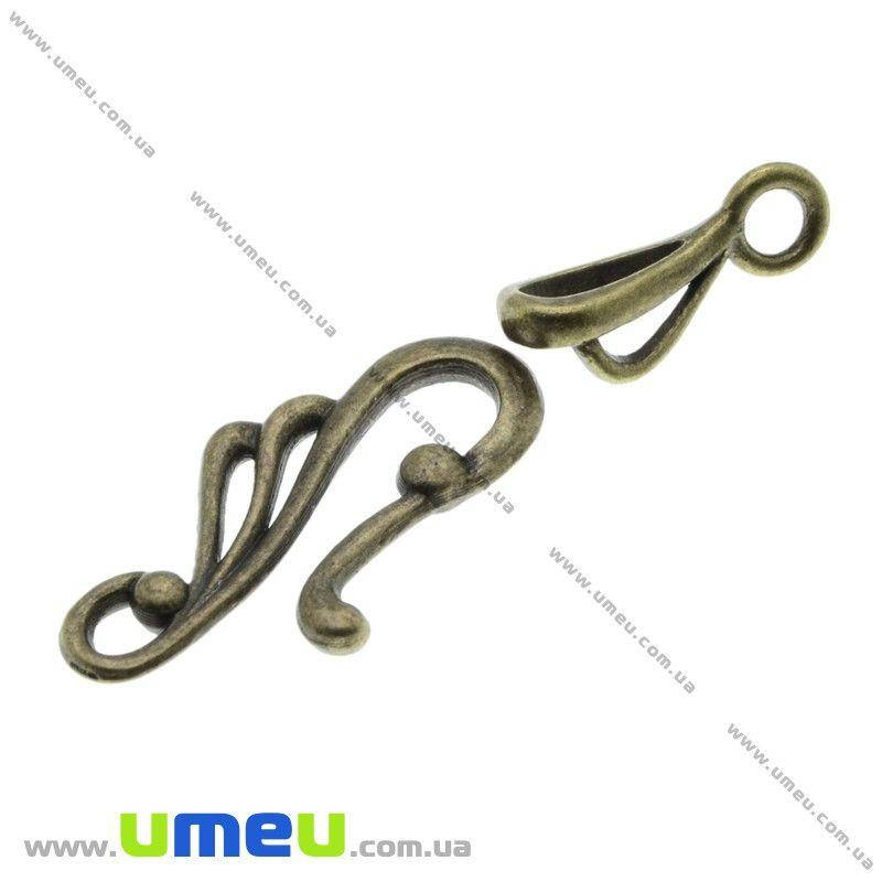 

Тогл, Античная бронза, 25х14 мм, 1 шт (ZAM-025913)