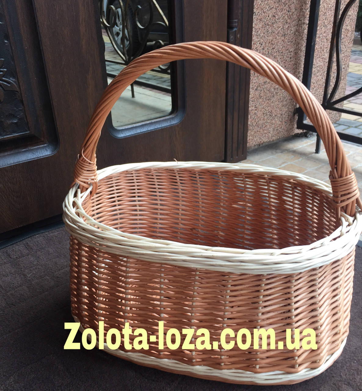 

Корзина из лозы. Арт:036